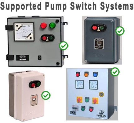 Automatic water level and pump controller supported dol starters